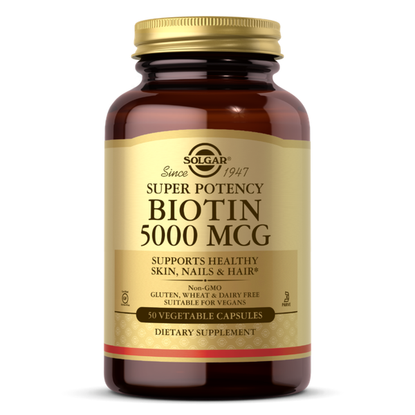 Thực phẩm chức năng Biotin HỖ TRỢ TÓC, DA VÀ MÓNG HIỆU SOLGAR 100 viên