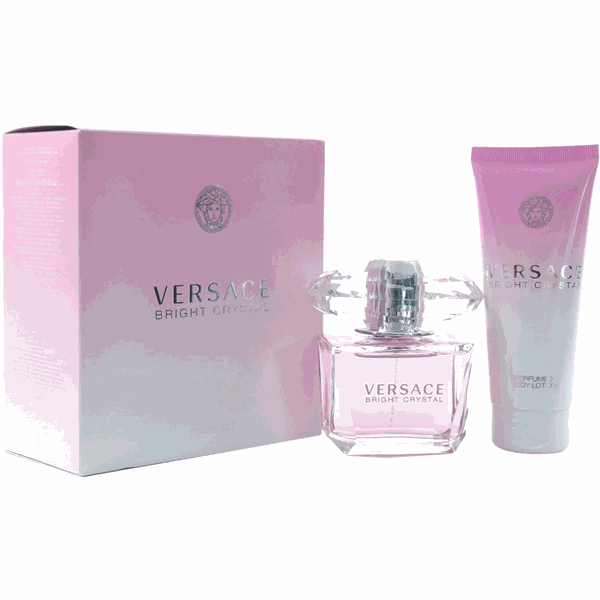 Bộ Nước hoa - Lotion Versace Bright Crystal Travel Set