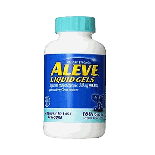 Thuốc giảm đau Aleve Liquid Gels 160 viên