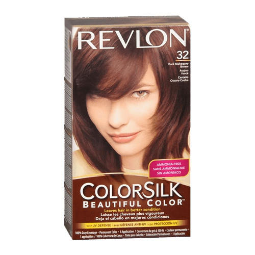 Thuốc nhuộm tóc Revlon ColorSilk Hair Color 32 Dark Mahogany Brown 1 tuýp