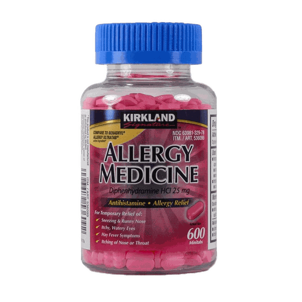 Thuốc chống dị ứng Kirkland Allergy Medicine 600 viên