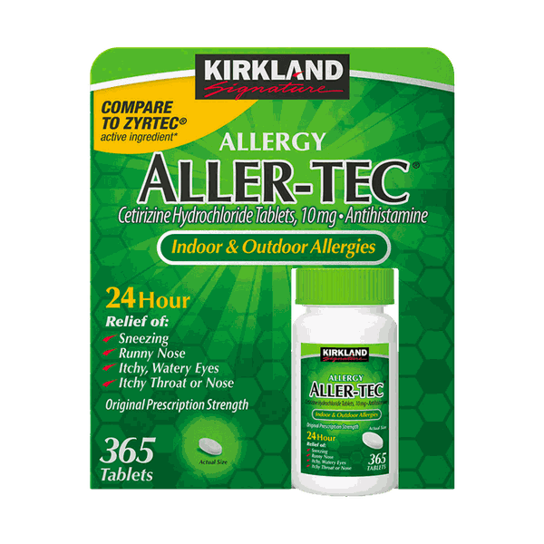 Viên chống dị ứng Kirkland Signature Aller-Tec 365 viên