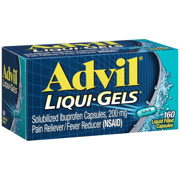 Thuốc giảm đau Advil Gels 160 viên