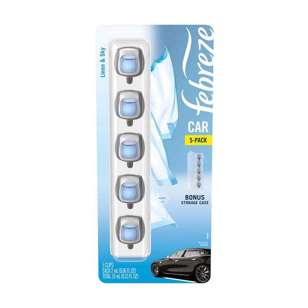 NƯỚC HOA XE HƠI FEBREZE CAR 5 Pack