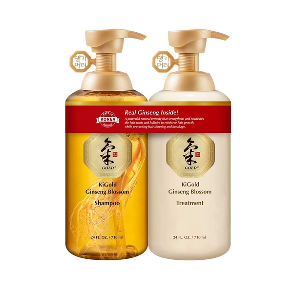 Dầu Gội Xả Thảo Dược KiGold Ginseng 710ml