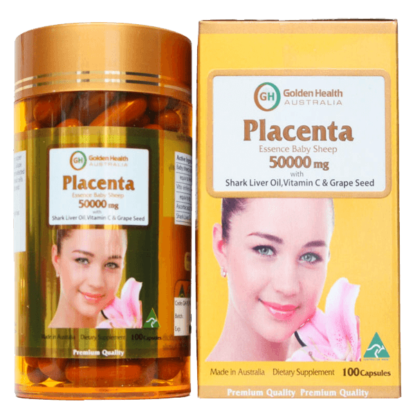 Viên uống nhau thai cừu Costar Placentra 50000mg 100 viên