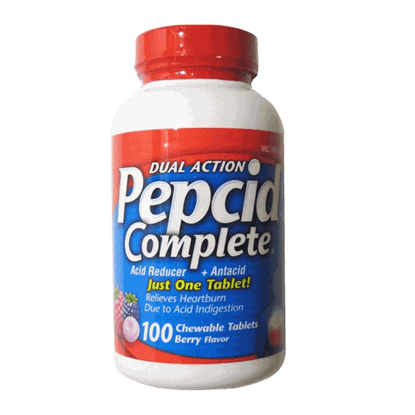 Viên uống giảm chứng ợ nóng, khó tiêu Pepcid Complete 100 viên