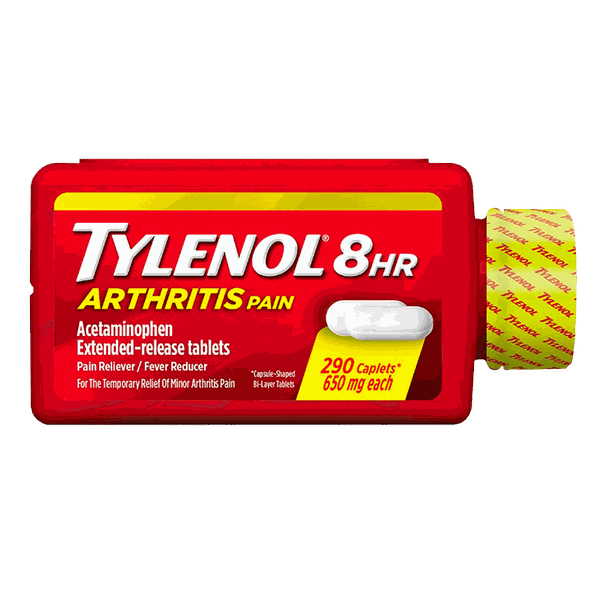 Thuốc giảm đau, hạ sốt Tylenol 8hr Arthritis Pain 290 Viên