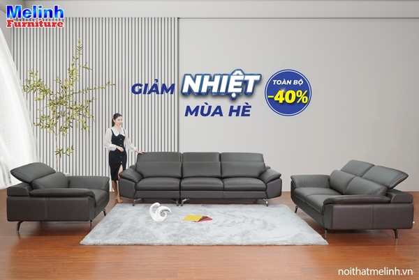 ☀ GIẢM NHIỆT MÙA HÈ - GIẢM 40% TOÀN BỘ SOFA