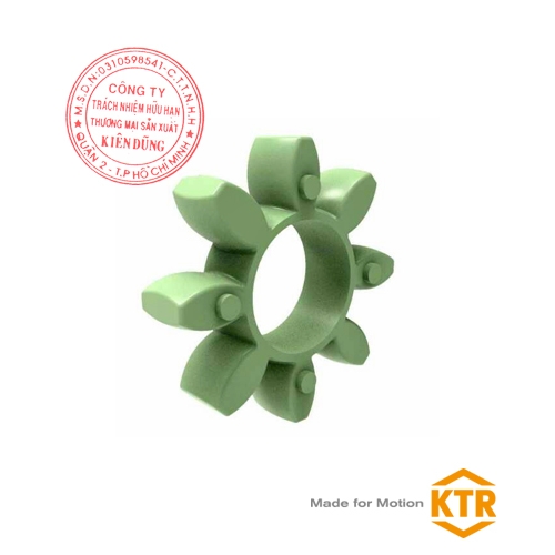 Vòng Đệm Rotex 42 64ShD GREEN Rotex Spider 42 Kiên Dũng (KIDUCO)