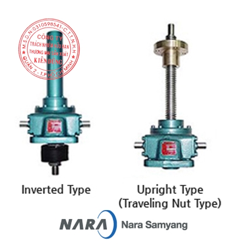 Hộp giảm tốc Nara Samyang Screw Jack Kiên Dũng (KIDUCO)