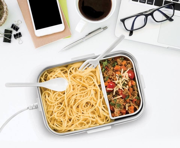 HỘP CƠM GIỮ NÓNG UNOLD Lunchbox 58850 weiß/gr