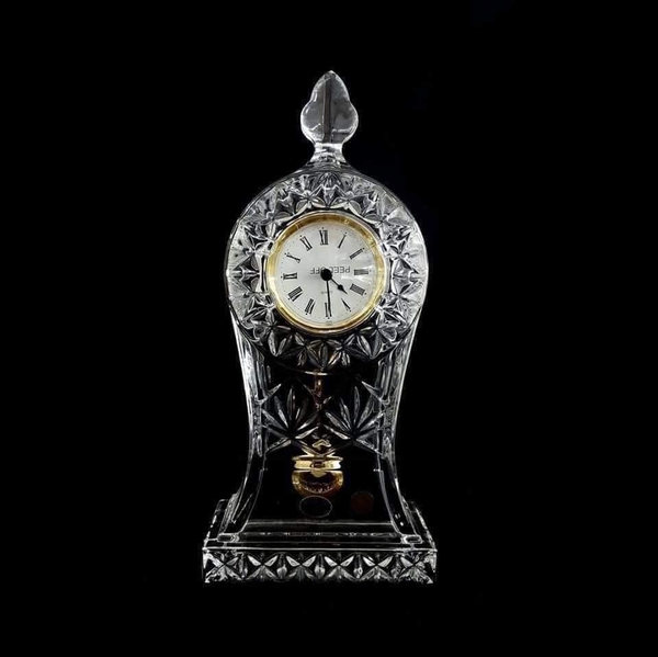 Đồng hồ pha lê cao cấp để bàn Bohemia