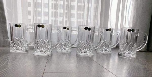 Bộ cốc pha lê uống bia cao cấp Bohemia 500ml