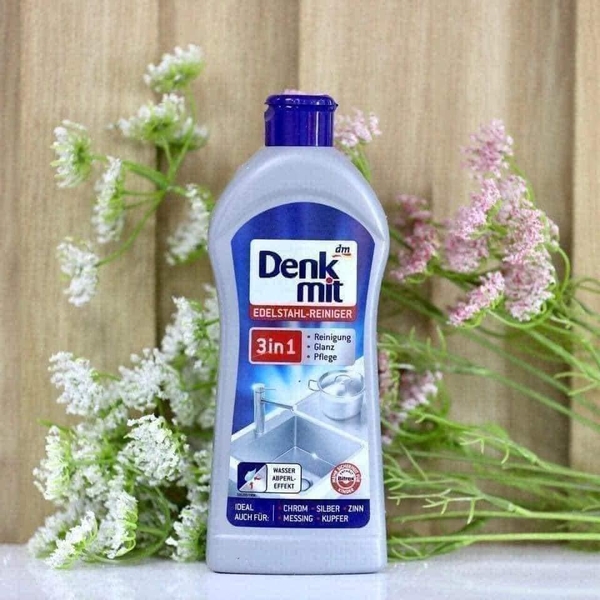 Dung dịch tẩy rửa đánh bóng đồ kim loại Denkmit 3in1