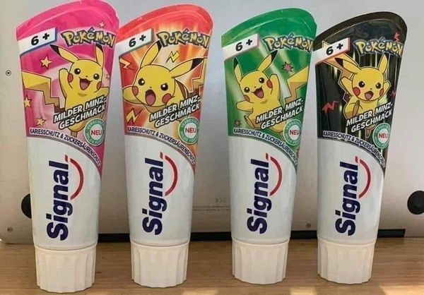 KEM ĐÁNH RĂNG SIGNAL CHO BÉ TRÊN 6 TUỔI