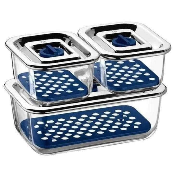 SET 3 HỘP THUỶ TINH ĐỰNG THỰC PHẨM WMF