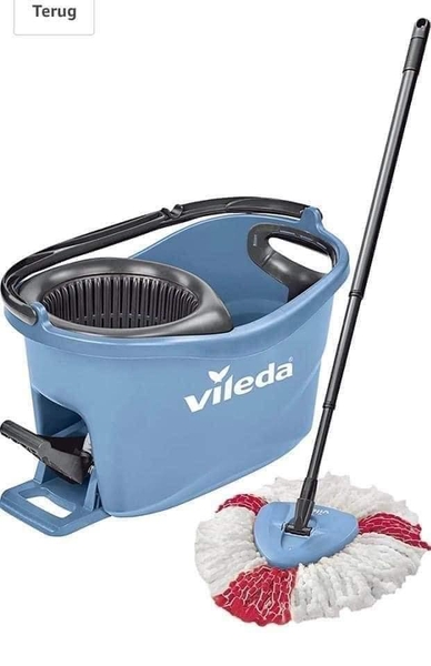 CHẬU LAU NHÀ VILEDA TURBO EASYWRING & CLEAN COLORS