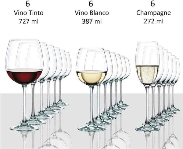 Bộ 18 ly vang Nachtmann Vivendi dòng Premium