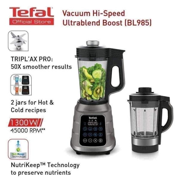 MÁY LÀM SỮA HẠT ĐA NĂNG TEFAL BL985A65 (2 CỐI XAY)