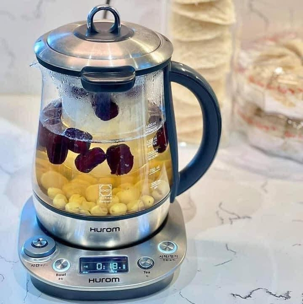 Ấm chưng yến sắc thuốc pha trà Hurom