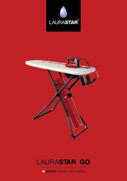 Bộ là LauraStar - (tích hợp bàn là hơi và cầu là) - Made in EU