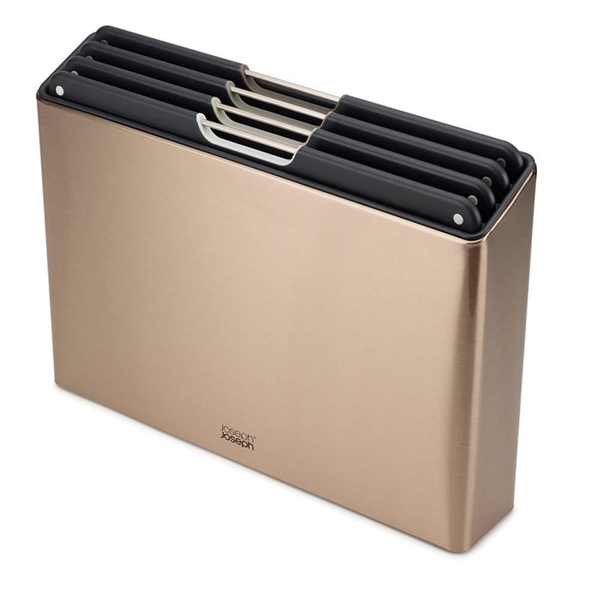 Bộ 4 thớt KHÁNG KHUẨN Joseph Joseph Folio Steel