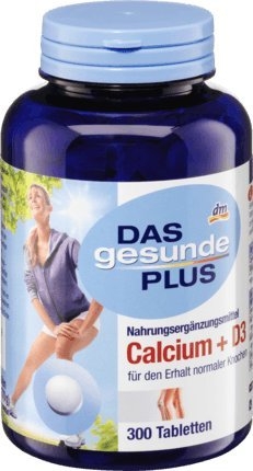 Viên uống bổ xung Canxi + Vitamin D3 DAS GESUNDE