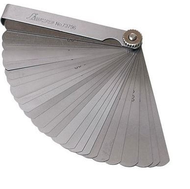 0.03-1mm Dưỡng đo độ dày 100mm 25 lá Shinwa 73796