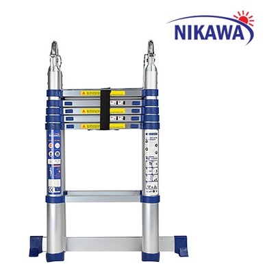 Thang nhôm rút chữ A NIKAWA NK-38AI