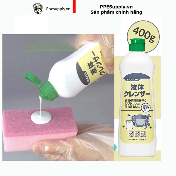 Kem tẩy vệ sinh bếp đa năng Saraya