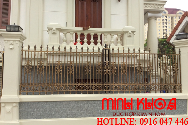 Hàng rào nhôm đúc MK018