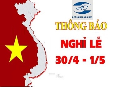 Thông báo nghỉ lễ 30/4-01/5/2019