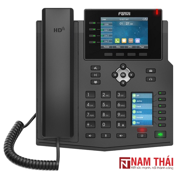 Điện thoại IP Fanvil X5U - nam thái 