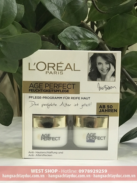 KEM DƯỠNG DA NGÀY/ĐÊM LOREAL PARIS AGE PERFECT CHỐNG LÃO HÓA CHO NGƯỜI TRÊN 50 TUỔI