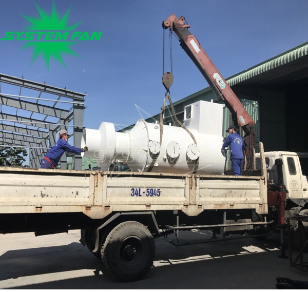 Cung cấp và lắp đặt tháp hấp thụ và máy làm mát cho KCN Đình Trám, Bắc Giang-2