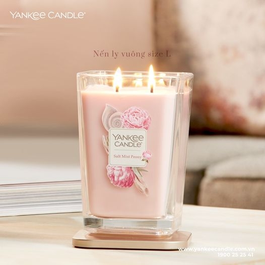 NẾN LY ELEVATION SALT MIST PEONY YANKEE CANDLE