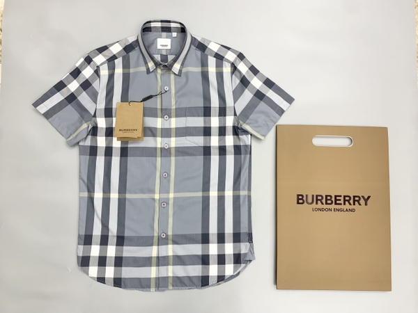 Áo sơ mi Burberry Xám Original 2022 Like Auth