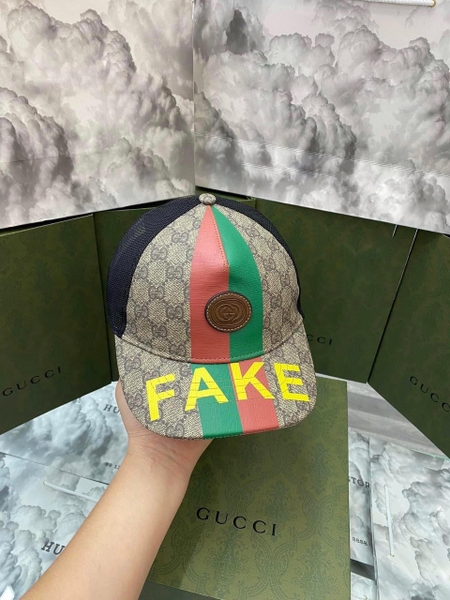 Mũ lưỡi trai, nón kết Gucci Not Fake monogram like Authentic 1-1 on web