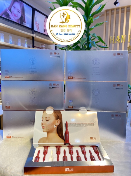 Kem vi gai tái tạo,tăng sinh collagen, mờ nám, trắng da MediShyn Diamond Stemcell Absolute Peel Cream
