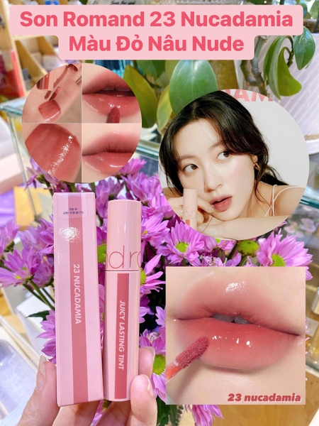 Son Tint Bóng Romand Juicy Lasting Tint