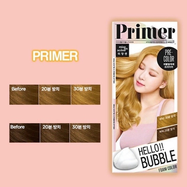 Thuốc Nhuộm Nâng Tông Không Gây Rát Miseen Primer Blackpink Hello Bubble Hàn Quốc | HAN KANG BEAUTY 한강 뷰티 Korea Cosmetics Thuốc Nhuộm Nâng Tông Không Gây Rát Miseen Primer Blackpink Hello Bubble Hàn Quốc | HAN KANG BEAUTY 한강 뷰티 Korea Cosmetics