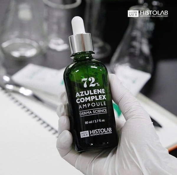 Serum Ngừa Mụn, Kháng Viêm Điều Tiết Bã Nhờn Histolab 72% Azulene Complex Ampoule Derma Science