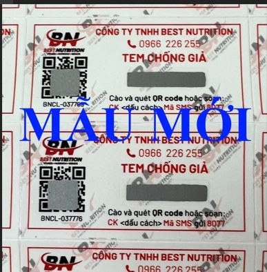 CTY TNHH BEST NUTRITION ĐỔI MẪU TEM CTY TNHH BEST NUTRITION ĐỔI MẪU TEM