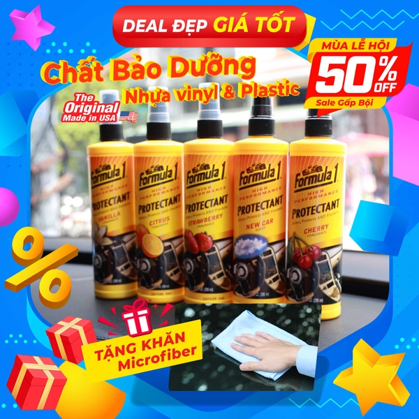 Chất Bảo Dưỡng 2 Trong 1 Hương Tự Nhiên FORMULA 1 613825 295ml - Nhập Khẩu Chính Hãng