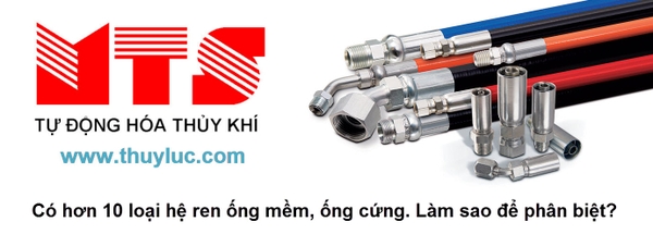 Bảng nhận dạng đầu nối thủy lực thông dụng