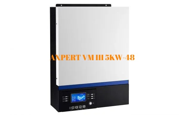 INVERTER AXPERT VM III 5KW- 48 | OFF-GRID INVERTER AXPERT VM III 5KW, 48VDC, 80A MPPT SCC , SẠC LƯỚI 60A