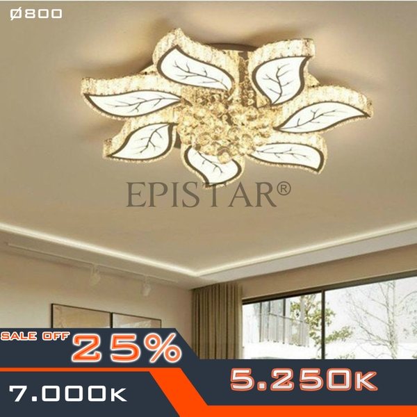 Đèn mâm pha lê Epistar SEM-1012