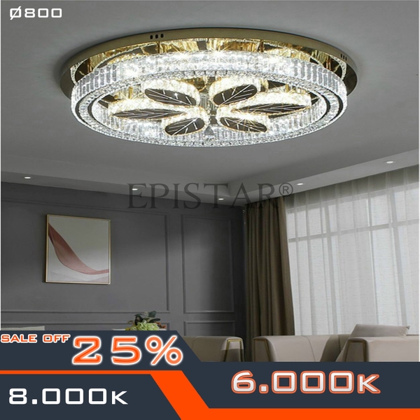 Đèn mâm pha lê Epistar SEM-1015
