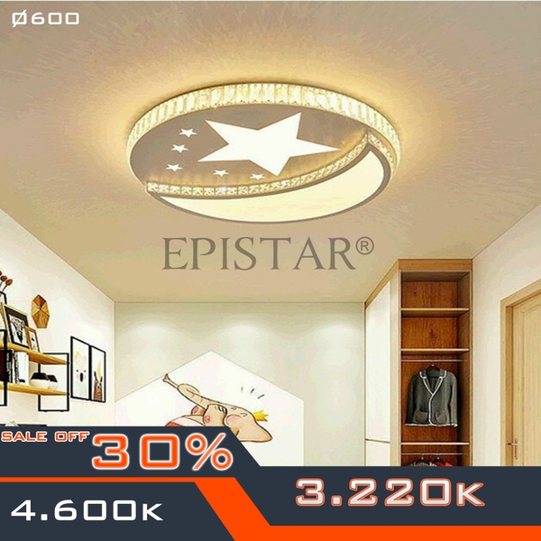 Đèn mâm pha lê Epistar SEM-1037
